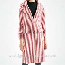 Custom Wool Women'S Casual Winter Coats Long Style Comfortable Fashionable
